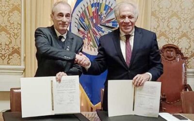 La Junta Federal de Justicia de Paz firmó un acuerdo con la OEA