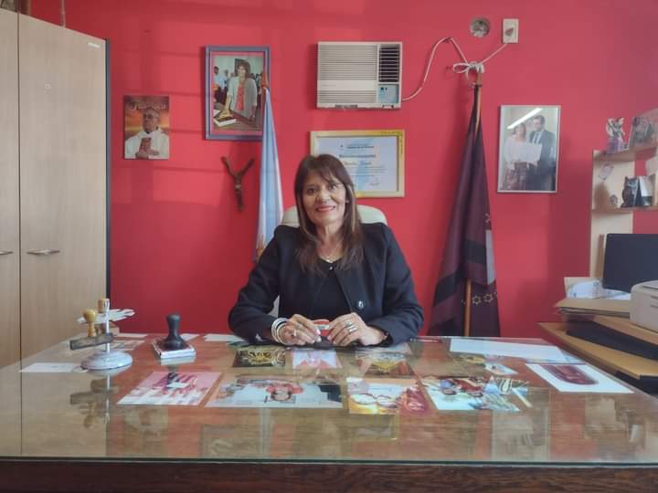 CLAUDIA BOEDO, única mujer juez de paz en Rosario de la Frontera.