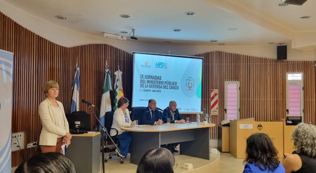 Concluyeron las IX Jornadas de la Defensa Pública del Chaco.