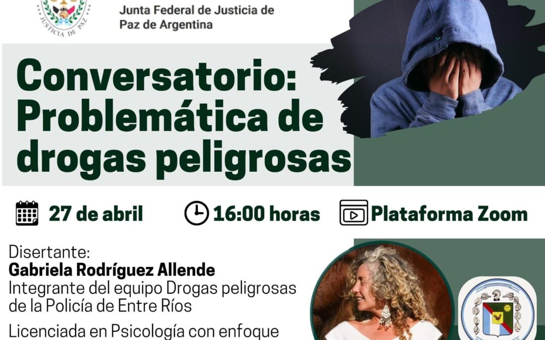 Conversatorio problemática drogas peligrosas!